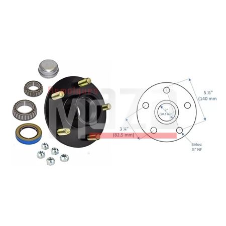 venta de refacciones para remolques